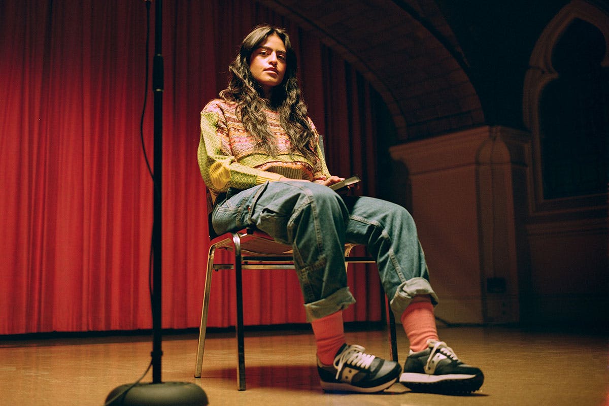 Melissa Ramirez wears the new Saucony Jazz 81.