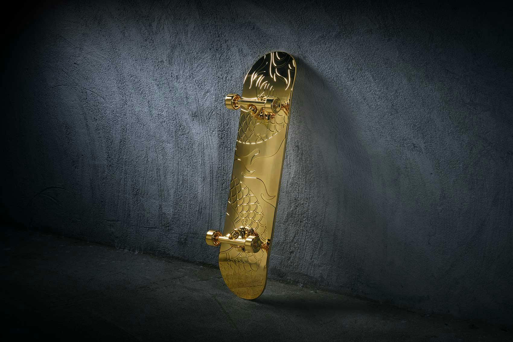 Will Azuki’s 24k Skateboards Become the IRL NFT Gold Standard?
