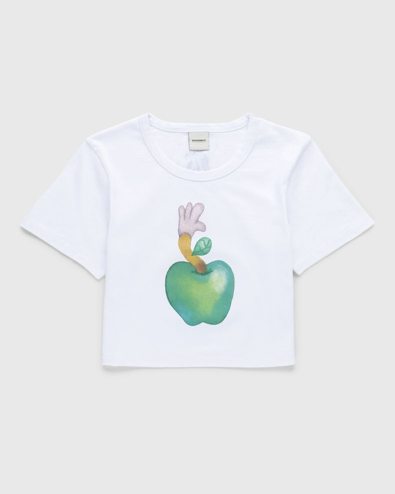 Apple Baby Tee White 