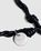 Jil Sander – Tangle Key Ring Black - Keychains - Black - Image 3