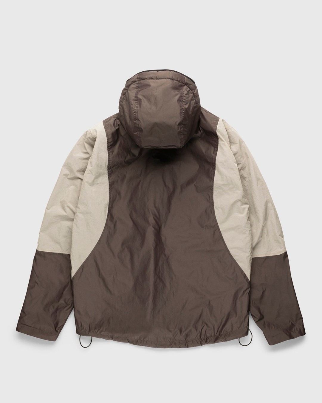 Arnar Mar Jonsson – Texlon Composition Outerwear Jacket Beige Chocolate Black - Outerwear - Black - Image 2