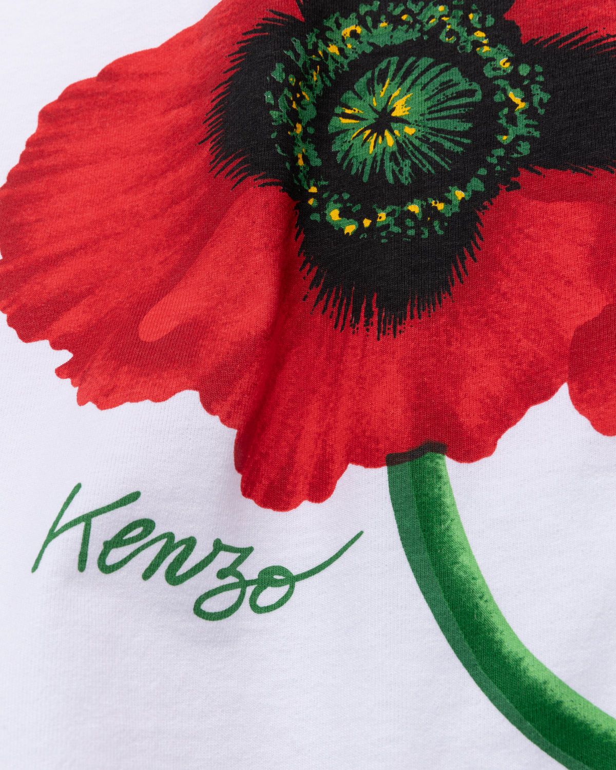 Kenzo – Poppy T-Shirt White - T-shirts - White - Image 5