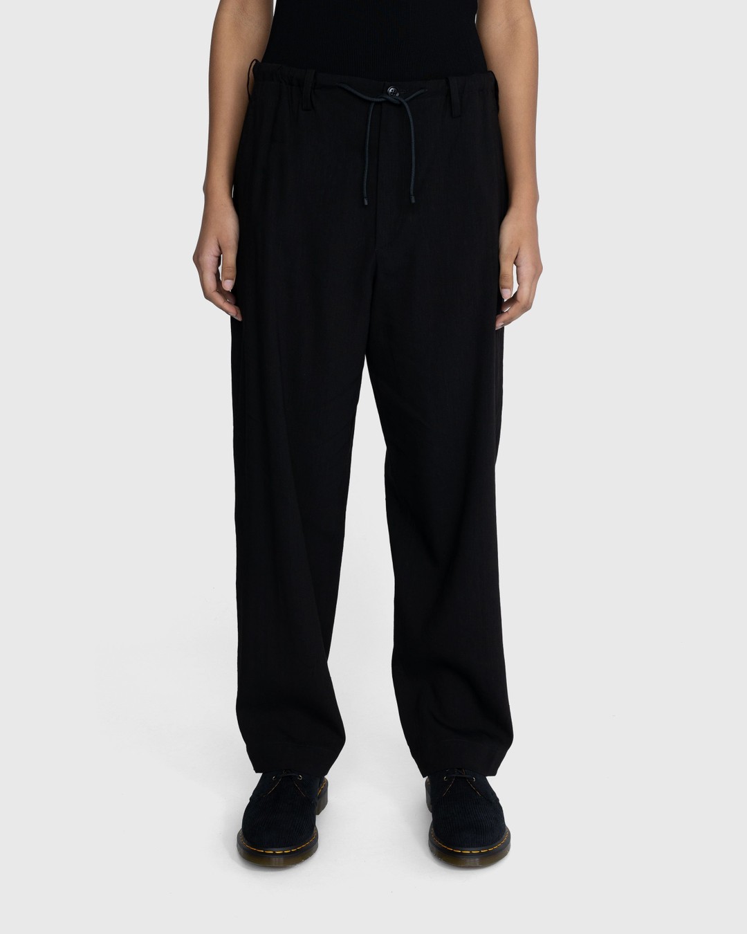 Dries van Noten – Penny Pants Black - Pants - Black - Image 2