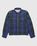 Valley Twill Utility Shacket Pine Needle Large Halfdome Shadow Plaid