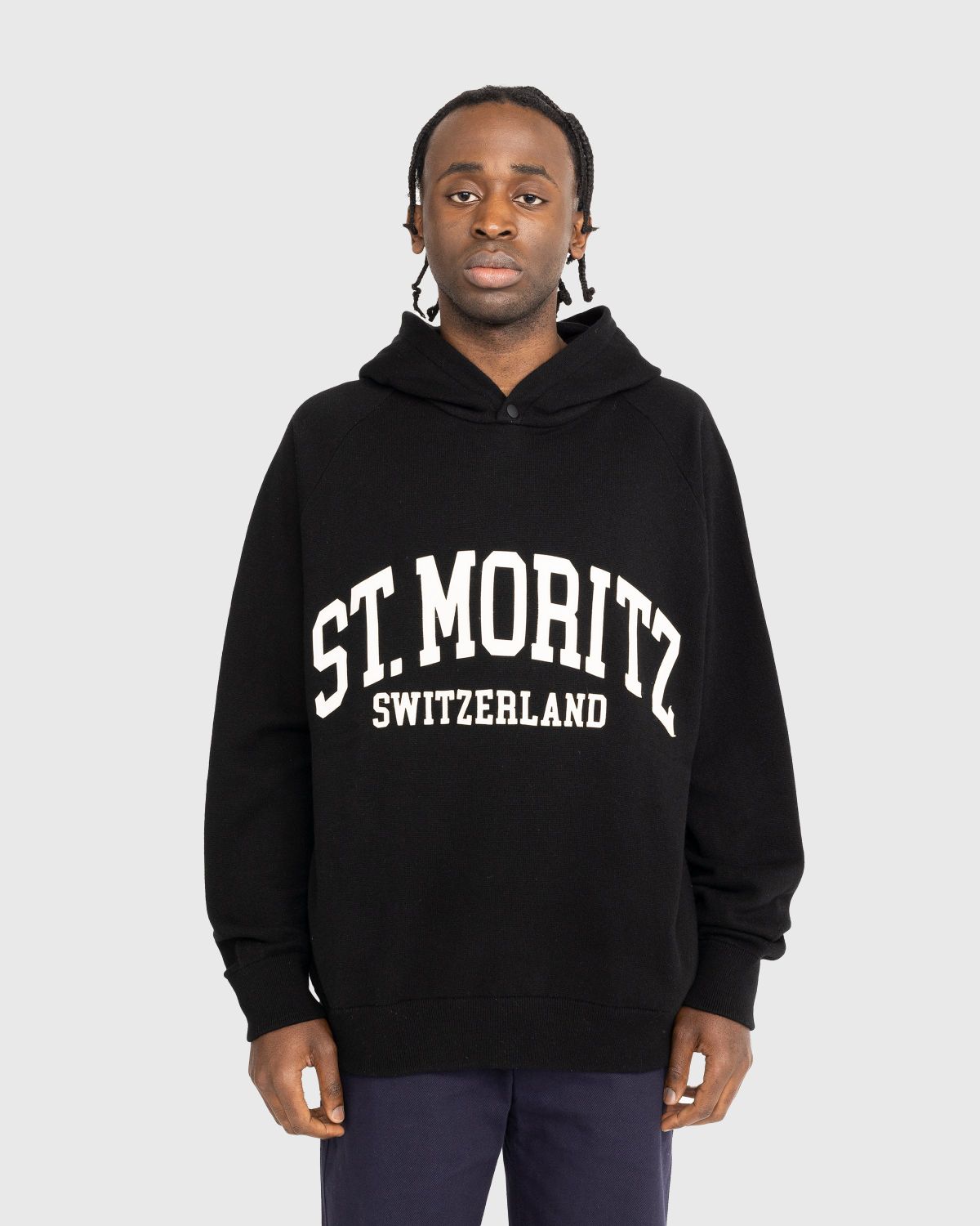 Bally – St. Moritz Cashmere Hoodie Black | Highsnobiety Shop