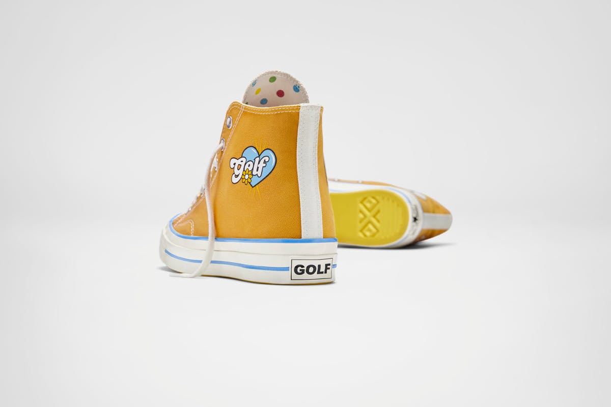 seguridad Pulido Omitido Tyler the Creator's GOLF WANG x Converse By You Chuck 70 Collab