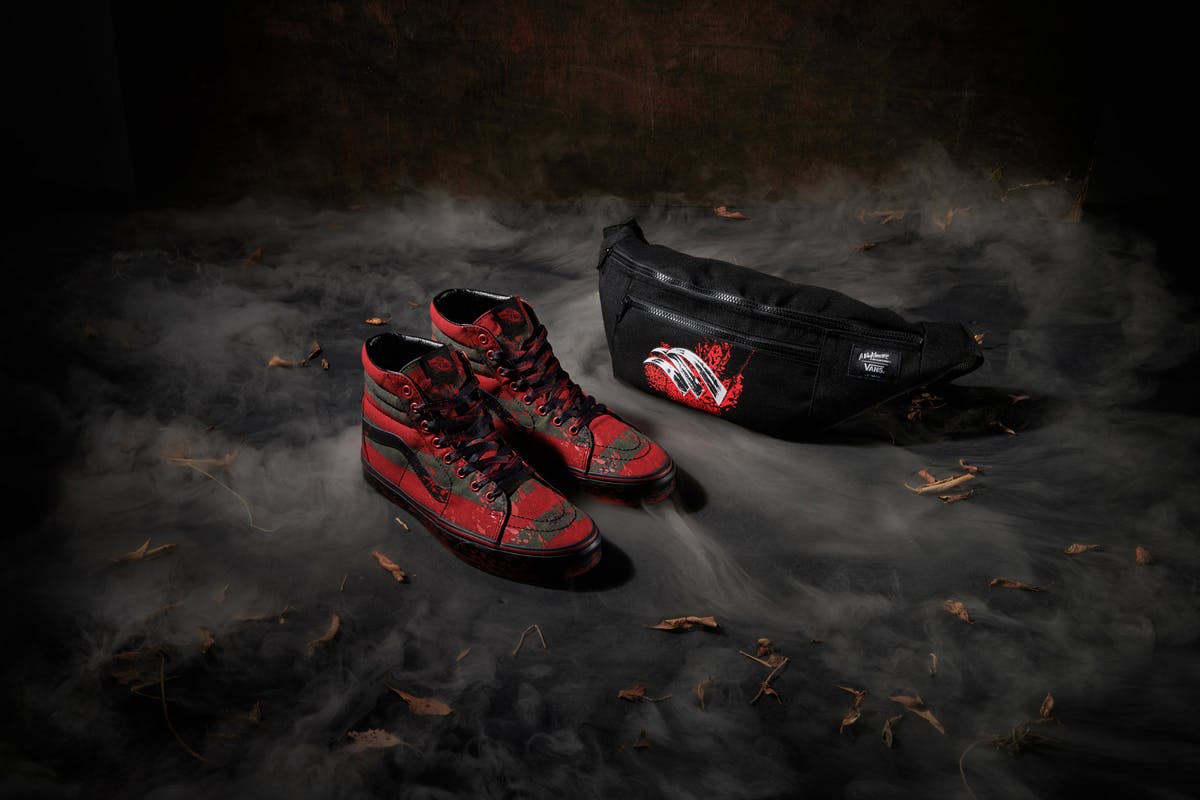 vans horror collection sneakers jason voorhees shining twins it pennywise freddy krueger release date info buy sk8 hi authentic slip on it lost boys