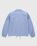 Highsnobiety – Poplin Shirt Jacket Blue/White - Shirts - Blue - Image 2