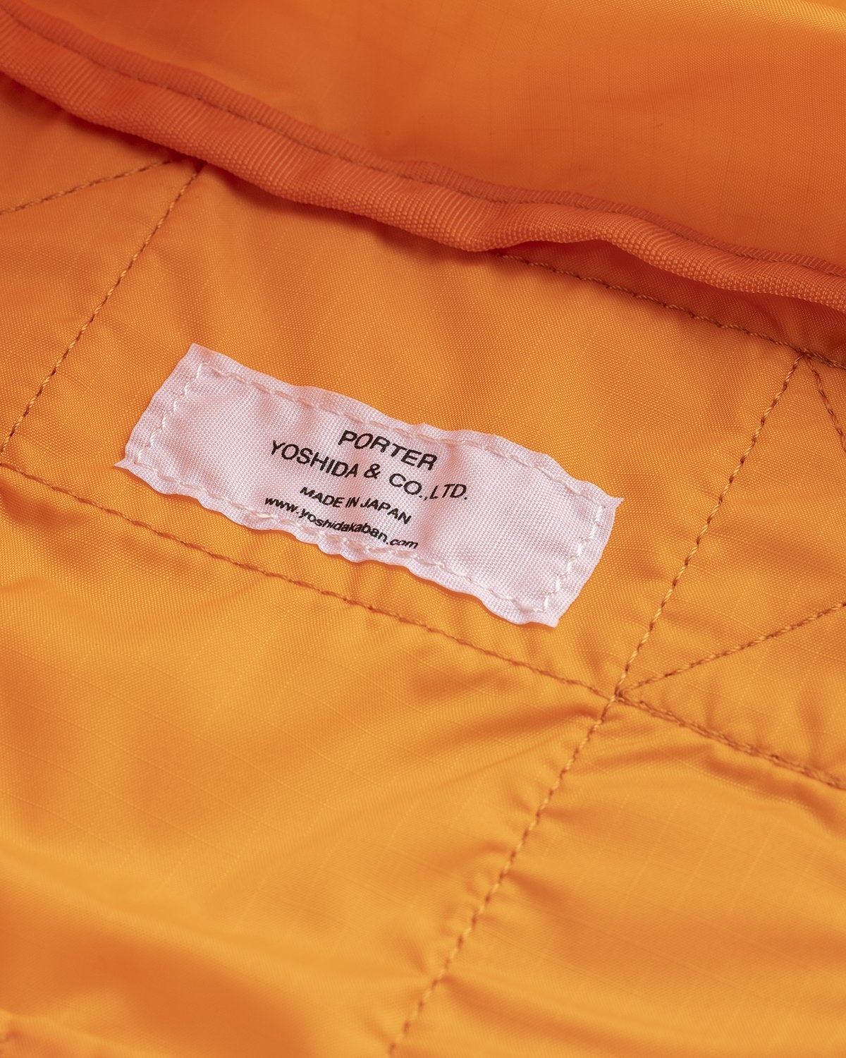 Porter-Yoshida & Co. – Flex 2-Way Duffle Bag Orange - Duffle & Top Handle Bags - Orange - Image 5