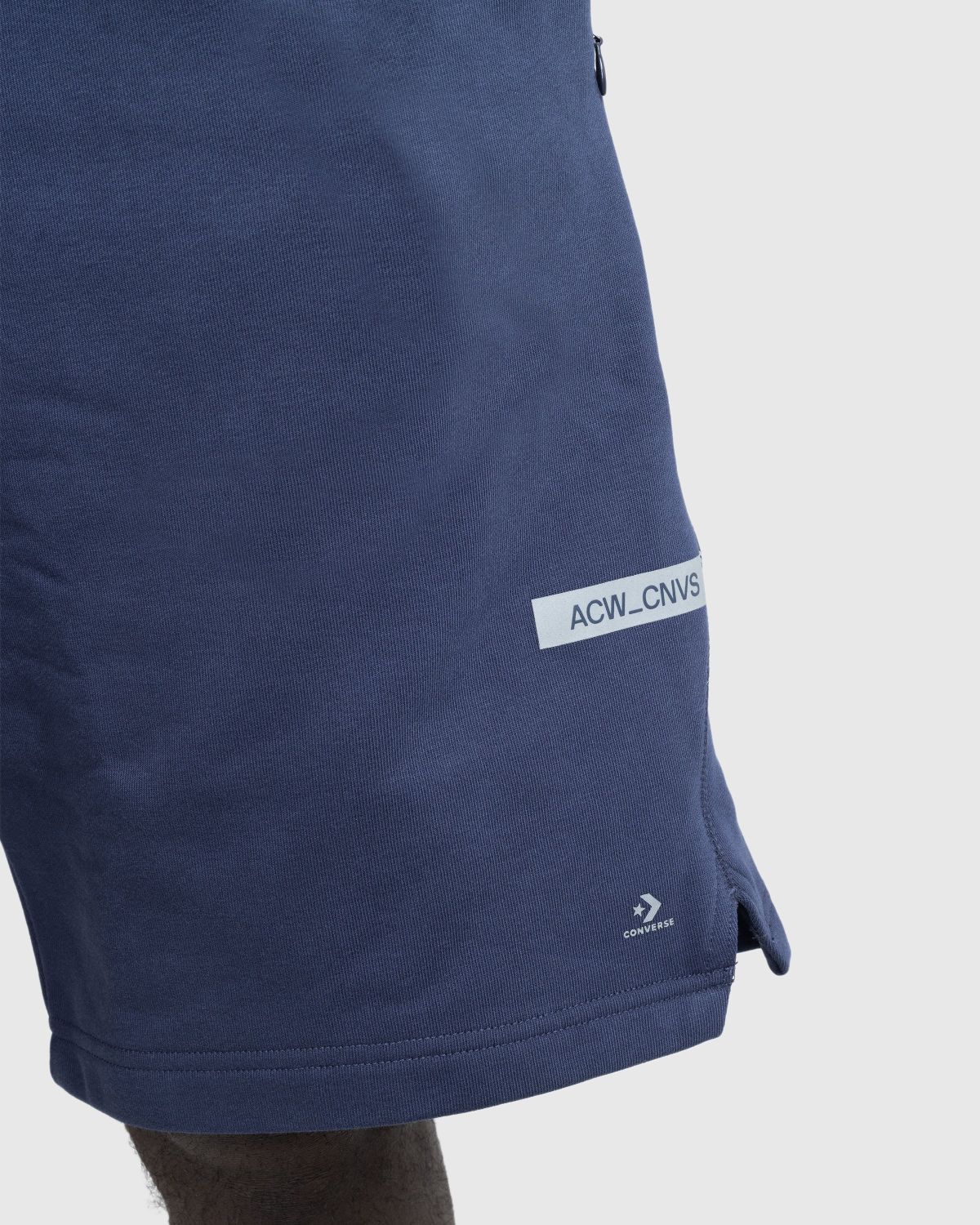 Converse x A-Cold-Wall* – Reflective Shorts Navy - Shorts - Blue - Image 4