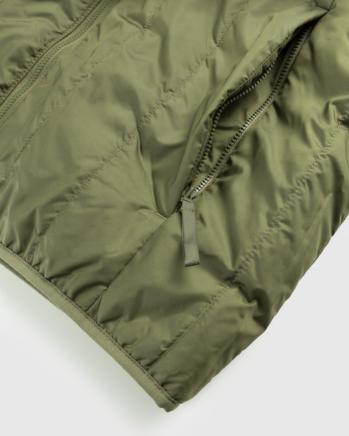 Adidas – Itavic 3-Stripes Midweight Hooded Jacket Olive - Down Jackets - Green - Image 6