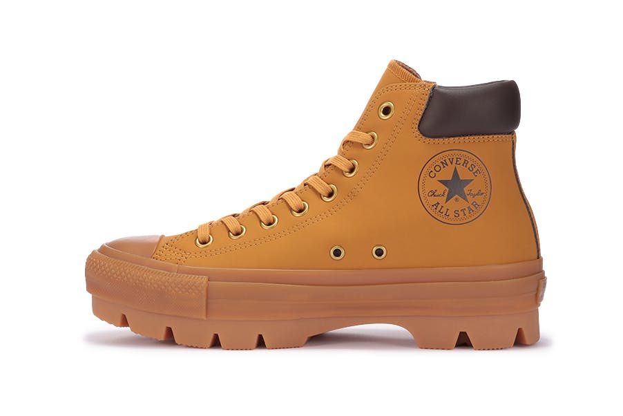 dommer Hysterisk morsom ubehag Converse Japan Riffs on Timberland Boots With its "Chunk Hi"