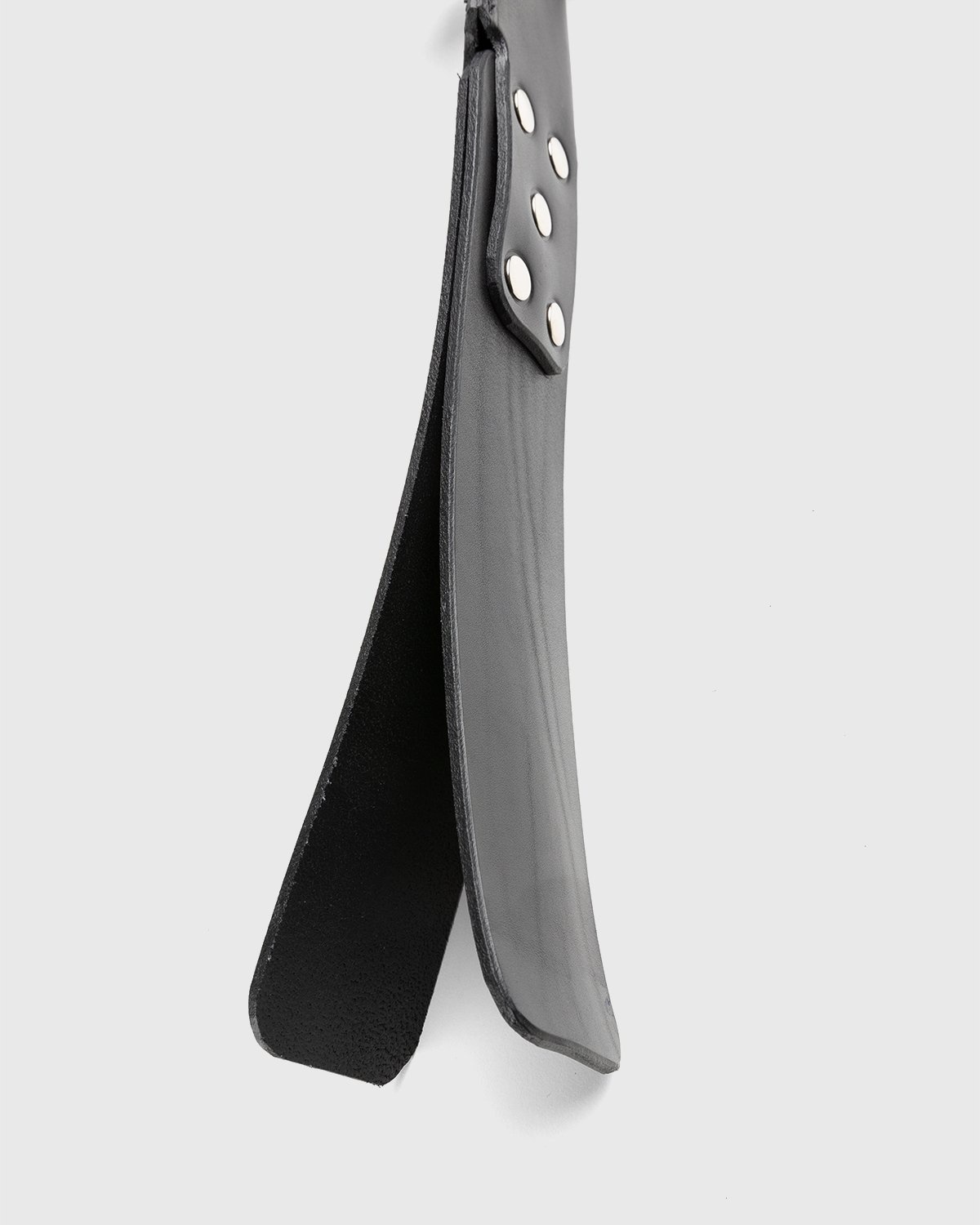 Highsnobiety x Butcherei Lindinger – Double Leather Paddle Black - Keychains - Black - Image 2