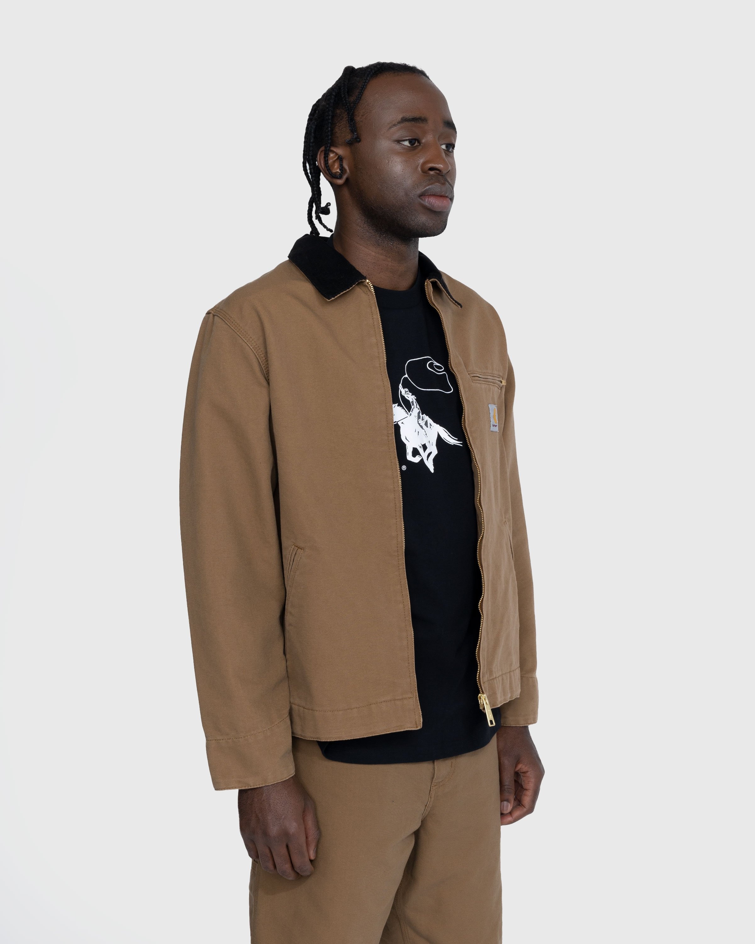 Carhartt WIP Detroit Jacket Brown Highsnobiety Shop