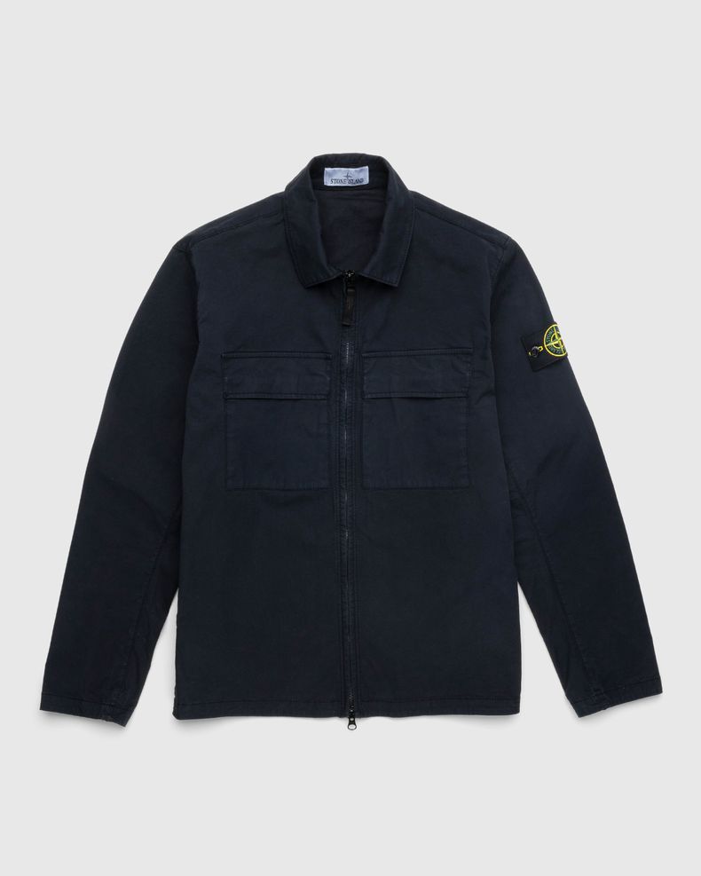 Stone Island – Overshirt Navy Blue 10210