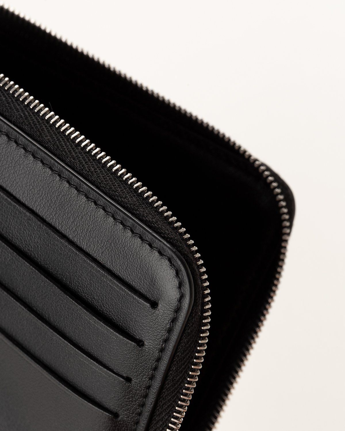 Jil Sander – Leather Card Wallet Black - Wallets - Black - Image 5