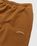 Highsnobiety – Logo Fleece Staples Pants Acorn - Sweatpants - Green - Image 5