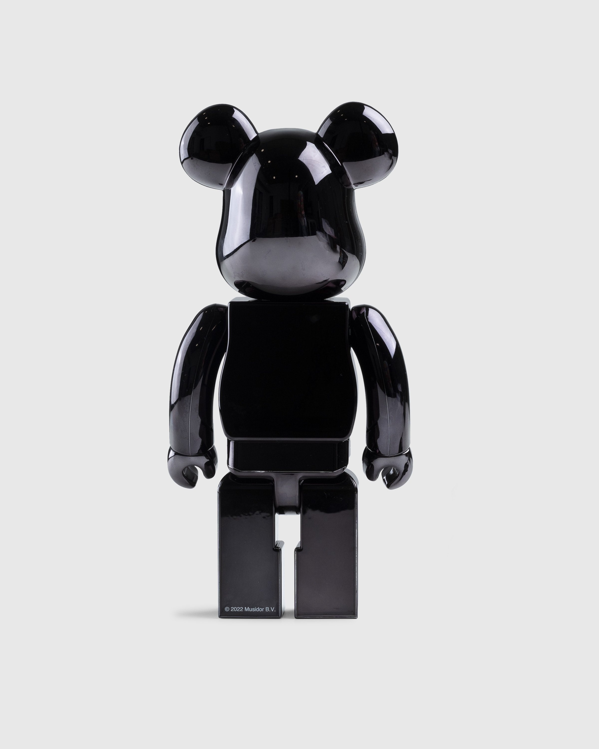 Medicom – Be@rbrick The Rolling Stones Lips & Tongue 1000% Black Chrome Version - Toys - Black - Image 2
