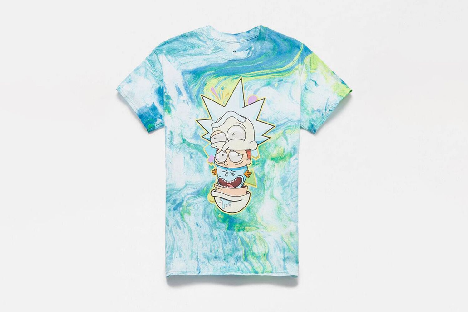 Rick And Morty Tie-Dyed T-Shirt