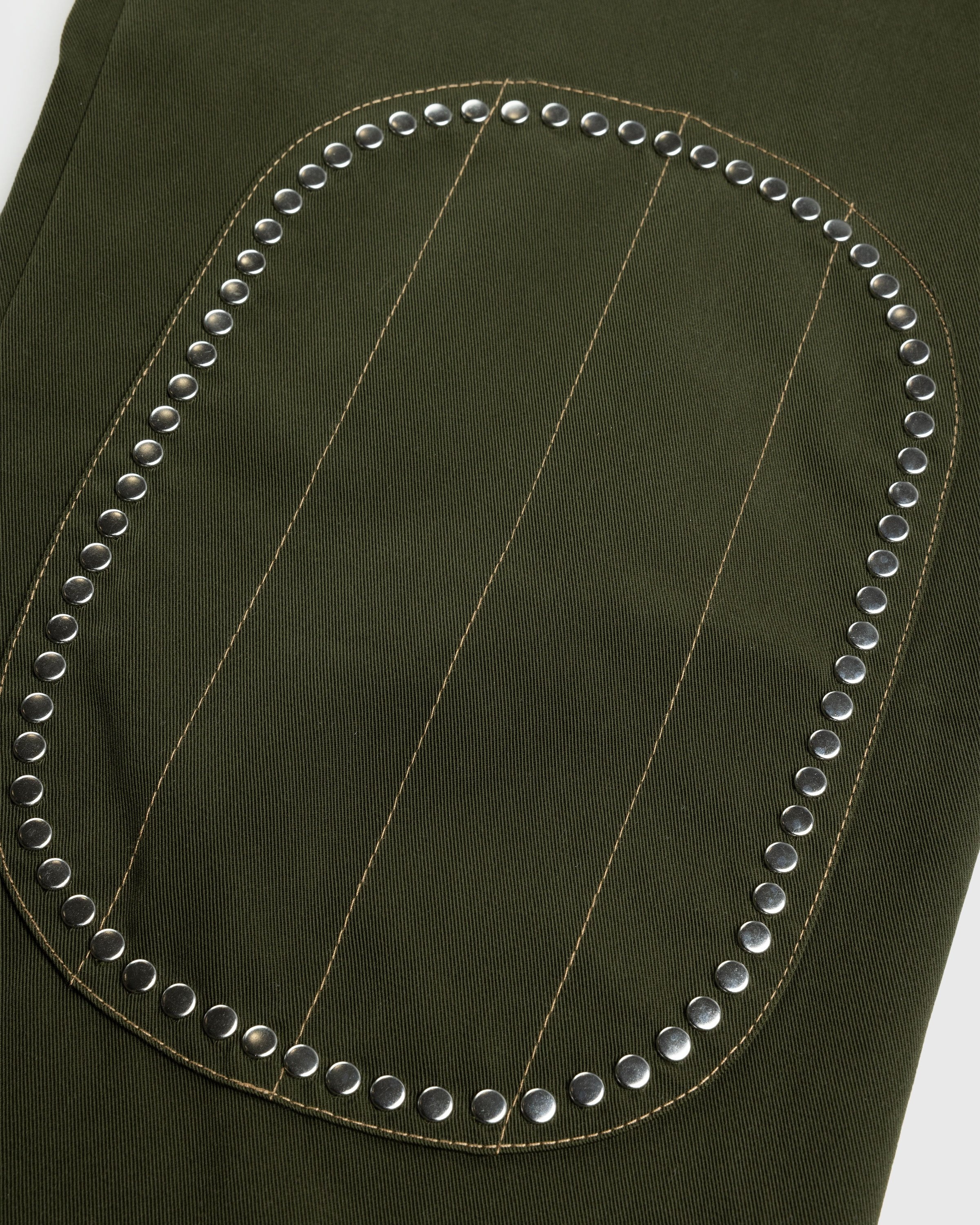 Wales Bonner – Tomorrow Trousers - Pants - Green - Image 2