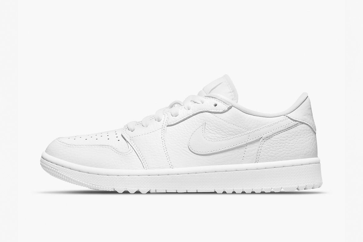Full white nikes clearance