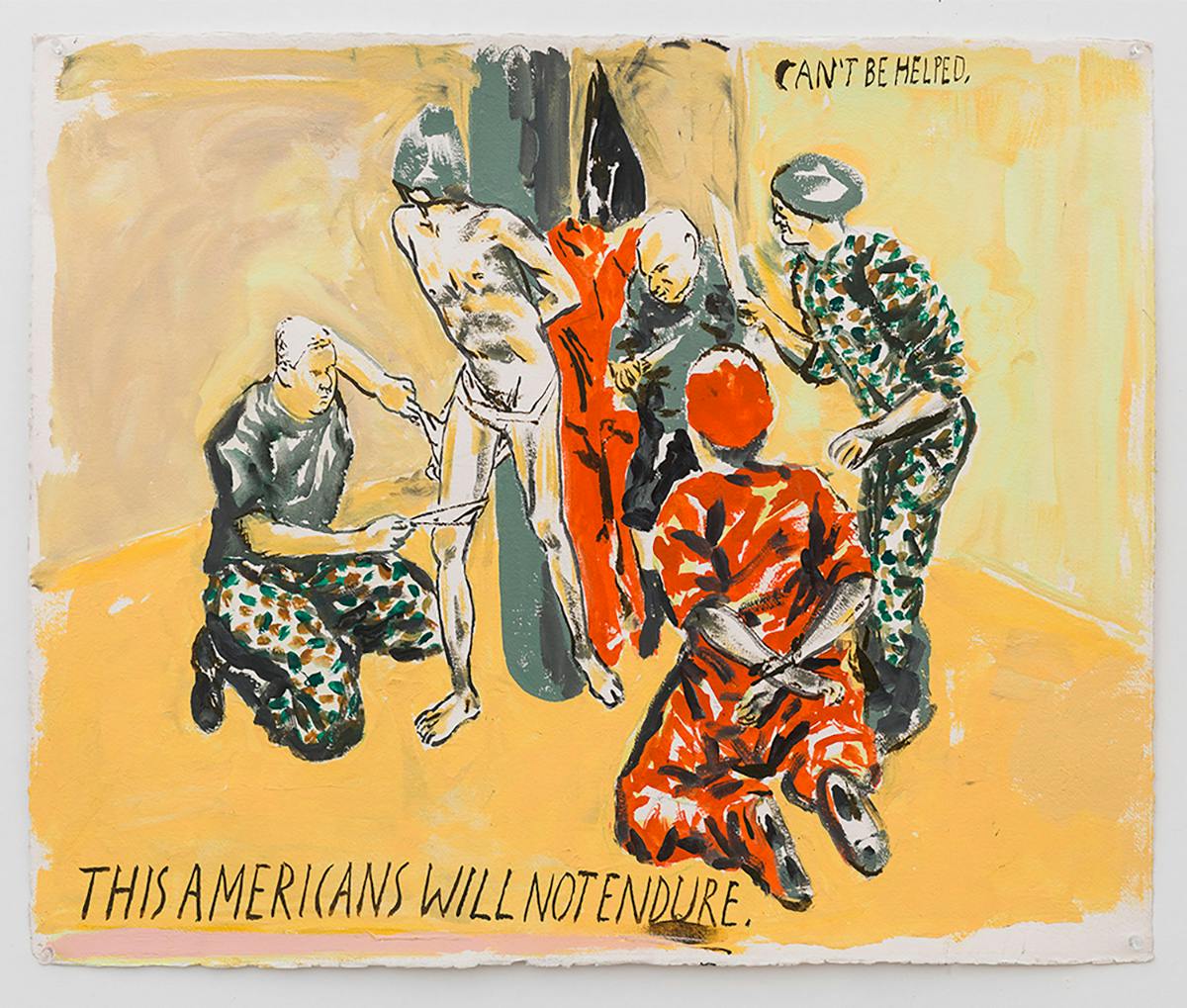 Raymond Pettibon, <em>No Title (Can't be helped...)</em>, 2011