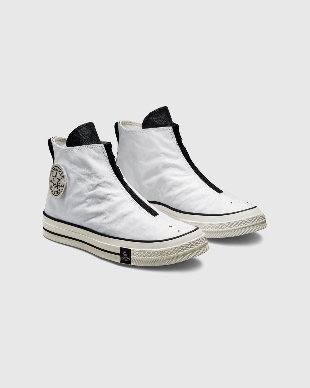 Converse x Joshua Vides Chuck 70 Hi White Black Black