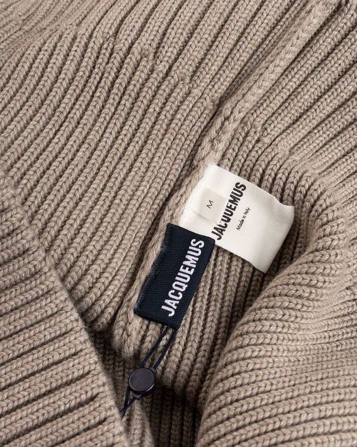JACQUEMUS – La Maille Giro - Knitwear - Brown - Image 5