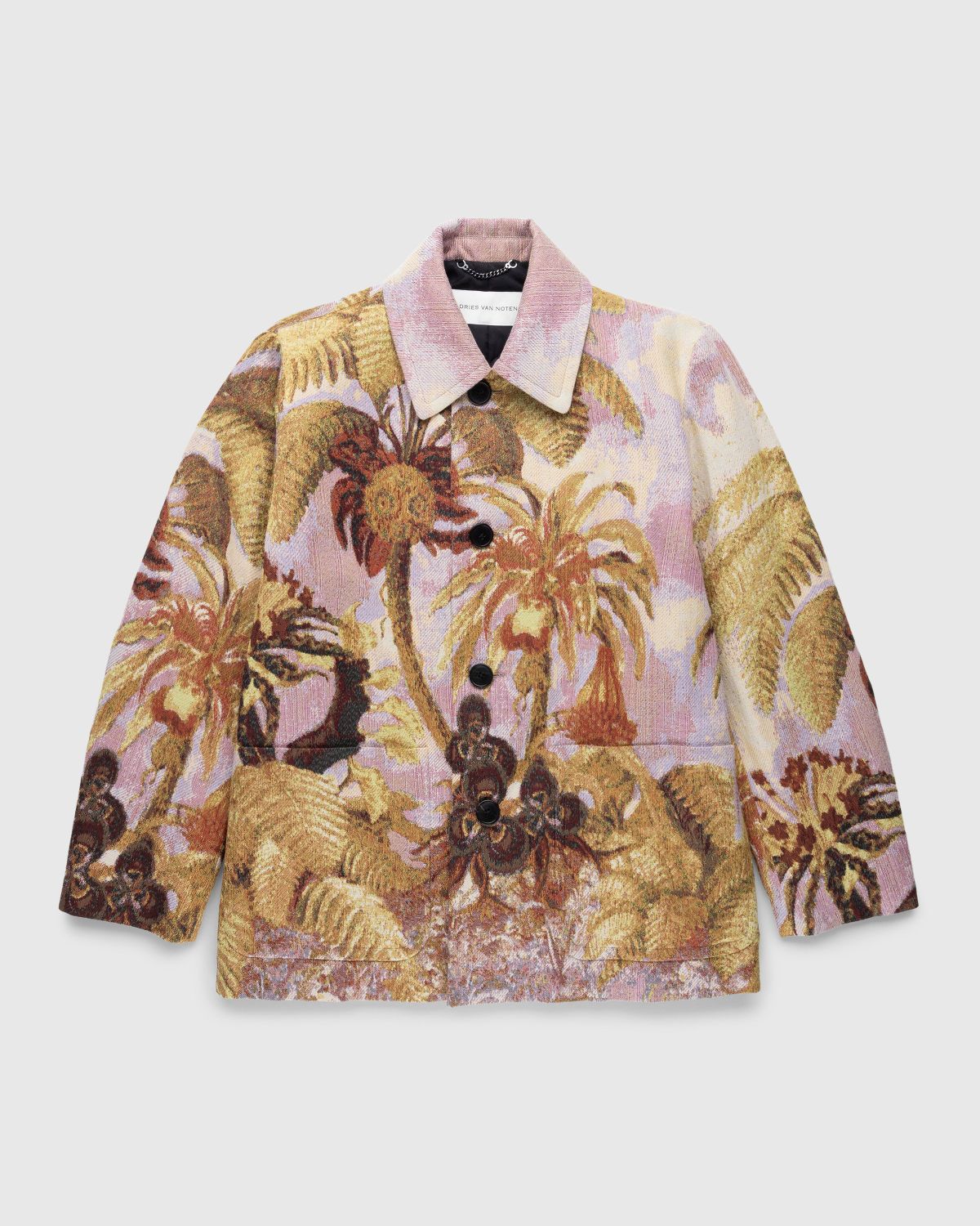 Dries van Noten – Ronnor Coat Pink - Outerwear - Pink - Image 1