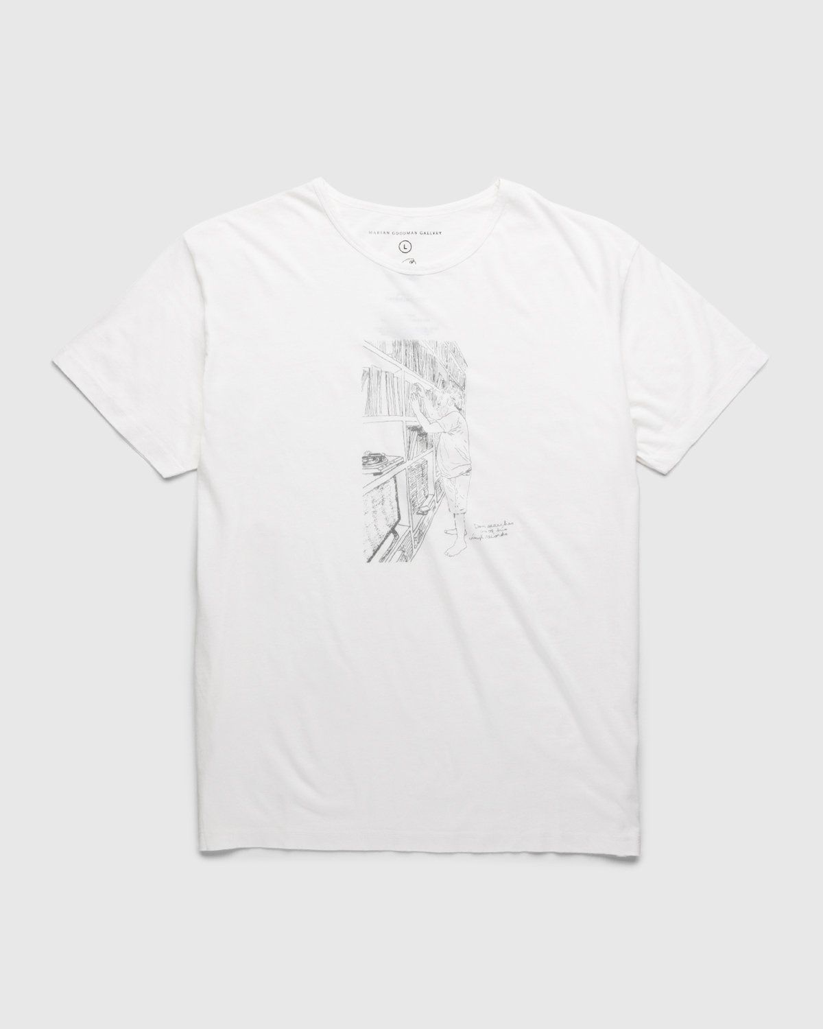 Mieko Meguro x Dan Graham – T-Shirt - Tops - White - Image 1