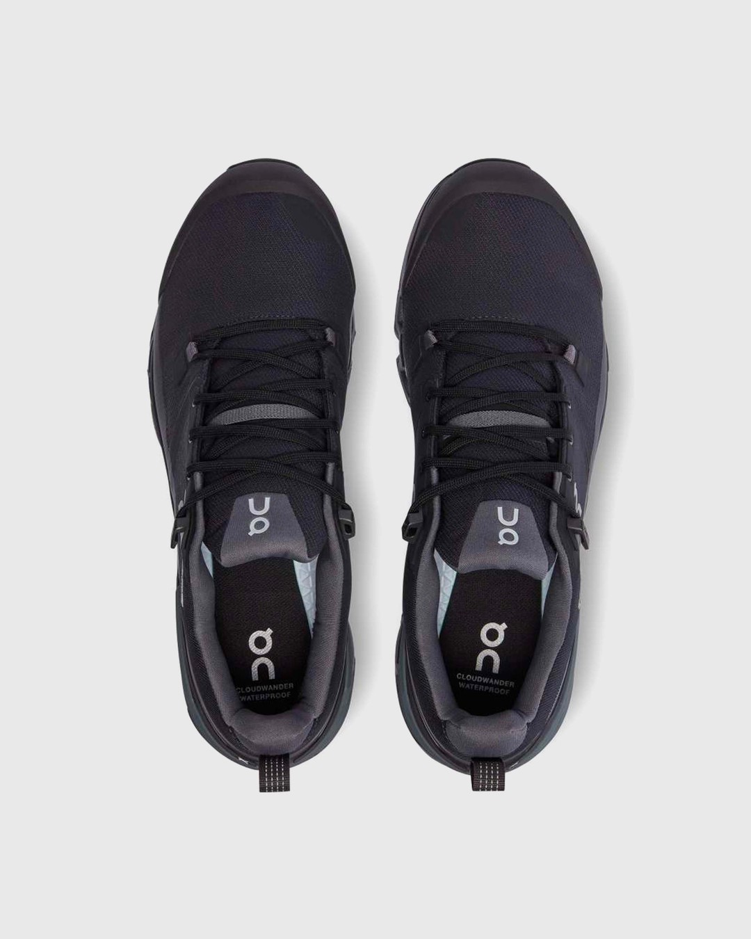 On – Cloudwander Waterproof Black/Eclipse - Sneakers - Black - Image 4