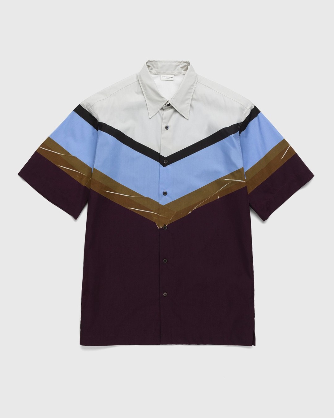 Dries van Noten – Cassidye Shirt Burgundy - Shirts - Red - Image 1