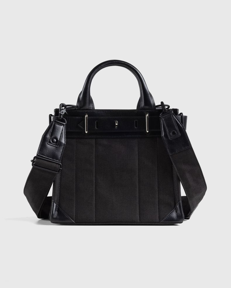 Fork 2-Way Tote Bag Black