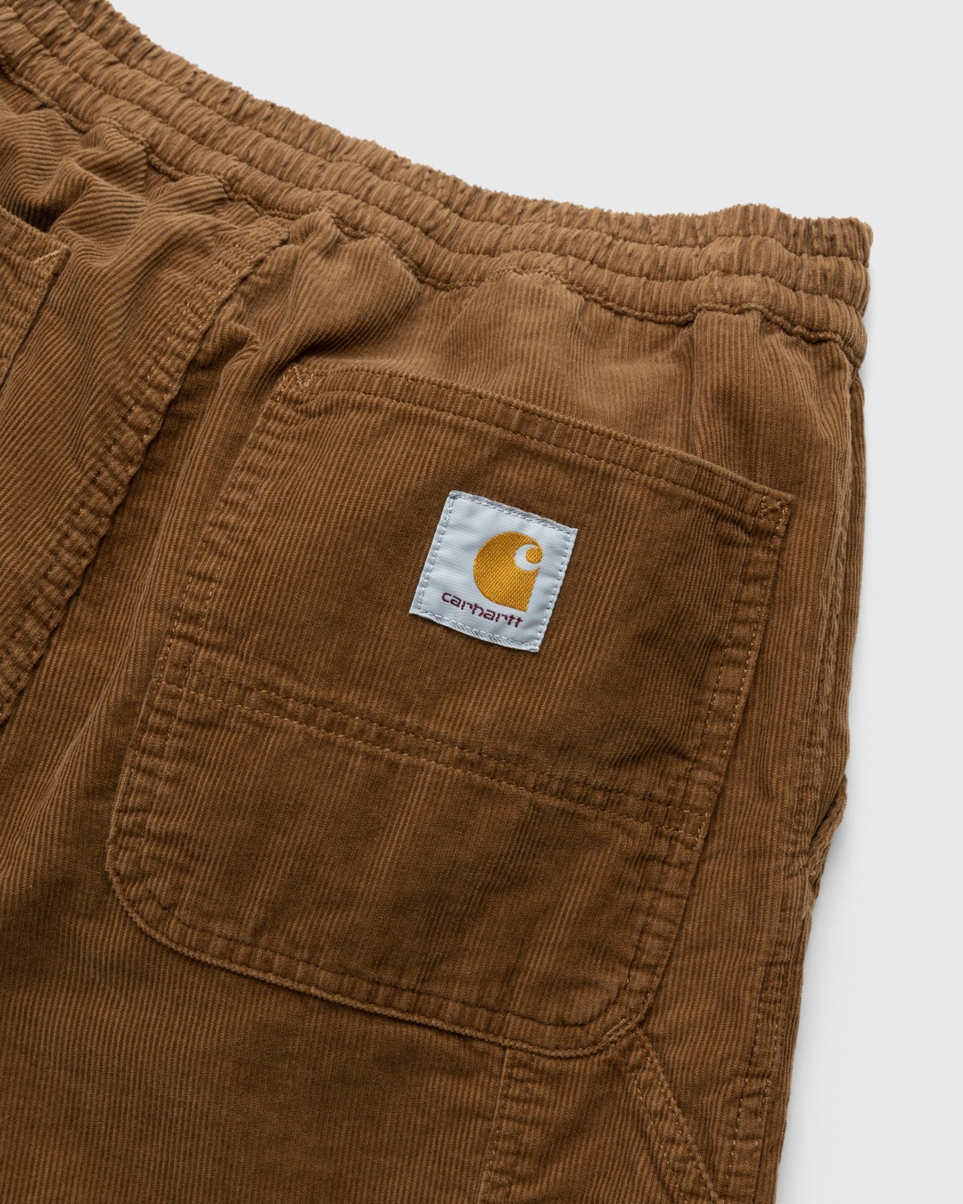 Carhartt WIP – Flint Pant Hamilton Brown Rinsed - Pants - Brown - Image 4