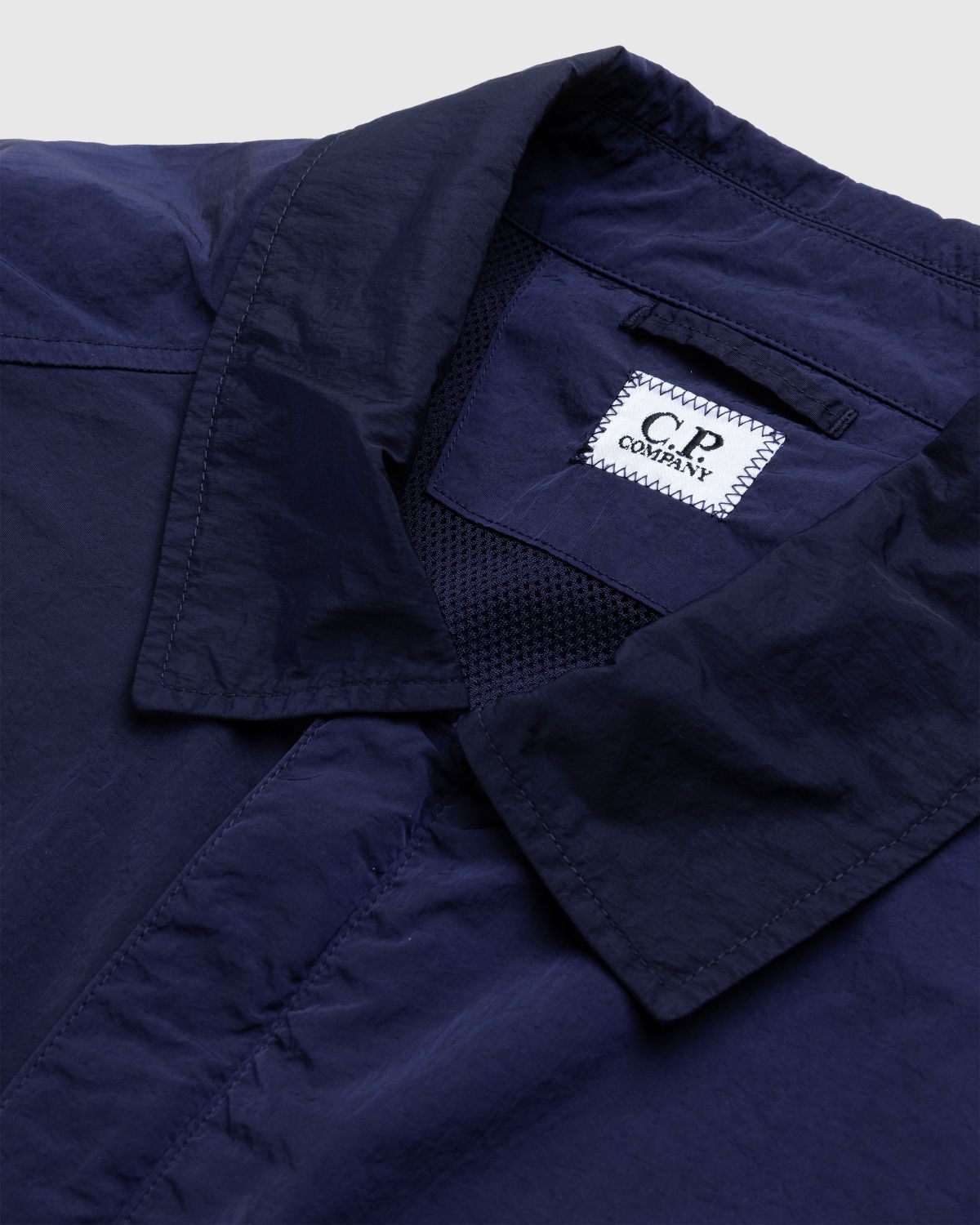 C.P. Company – Chrome-R Overshirt Medieval Blue - Outerwear - Blue - Image 5