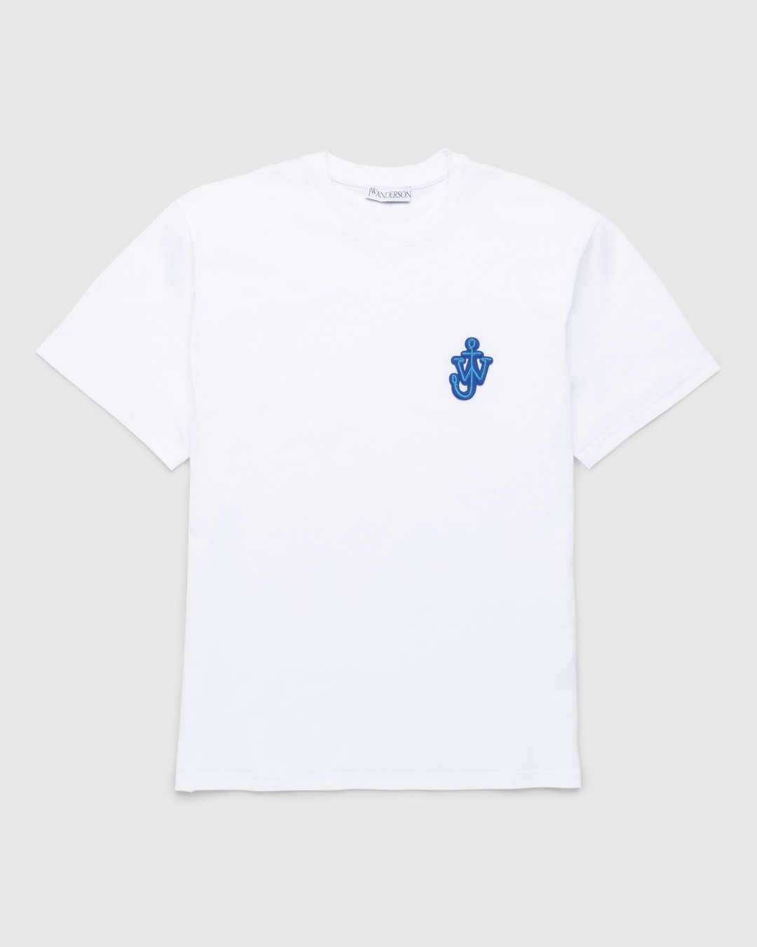 J.W. Anderson – Anchor Patch T-Shirt White - T-shirts - White - Image 1