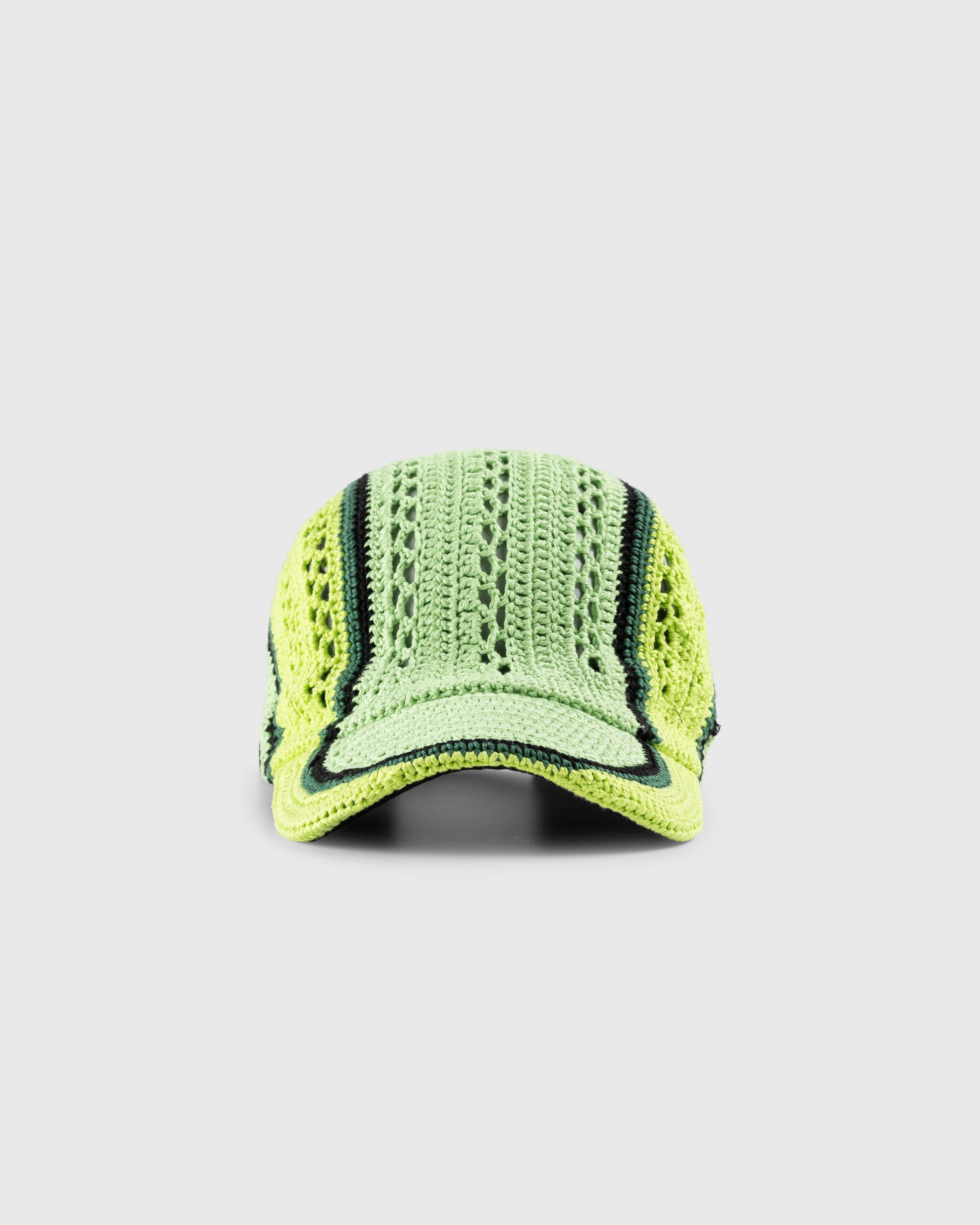 SSU – Crochet Baseball Cap Reptile Green - Hats - Green - Image 2