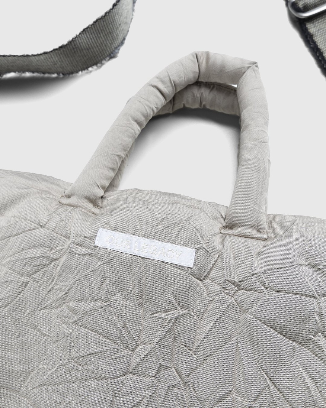 Our Legacy – Big Pillow Tote Bag Crushed Beige - Bags - Beige - Image 4