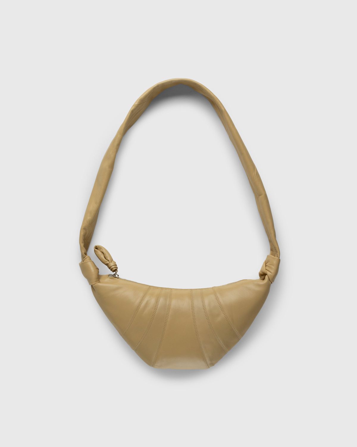 Lemaire x Highsnobiety – Not In Paris 4 Small Croissant Bag Dune - Shoulder Bags - Beige - Image 1