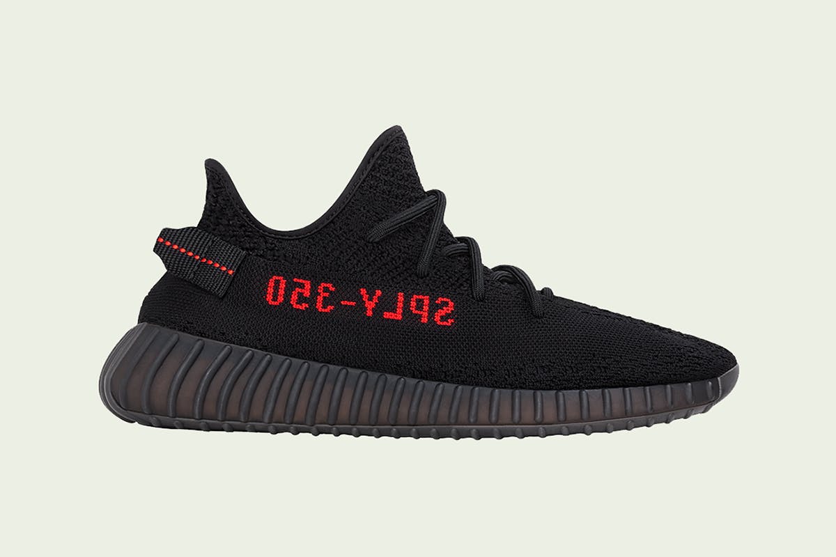 adidas YEEZY Boost 350 V2 "Black/Red"