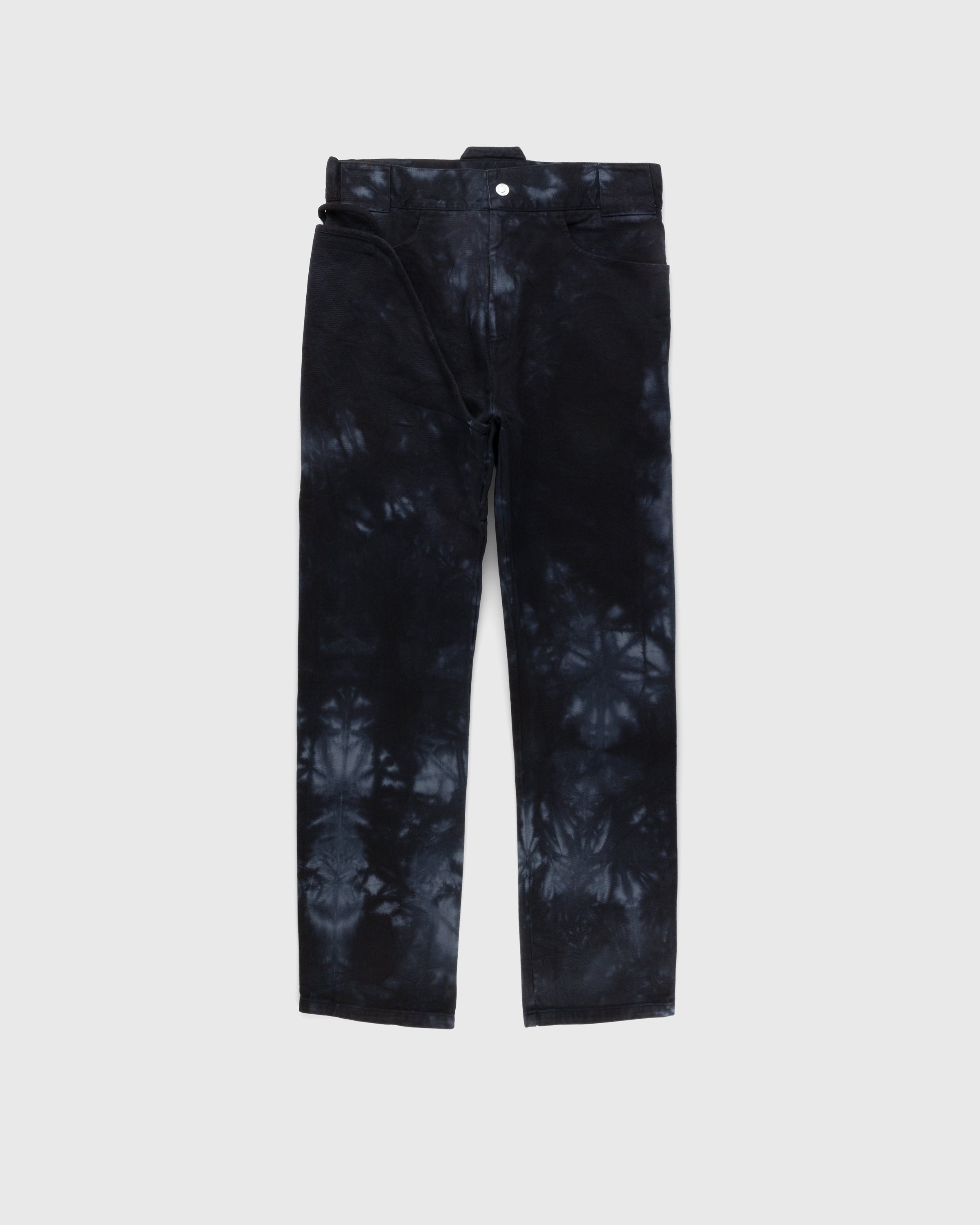 AFFXWRKS – Crease-Dyed Corso Pant Black - Trousers - Black - Image 1