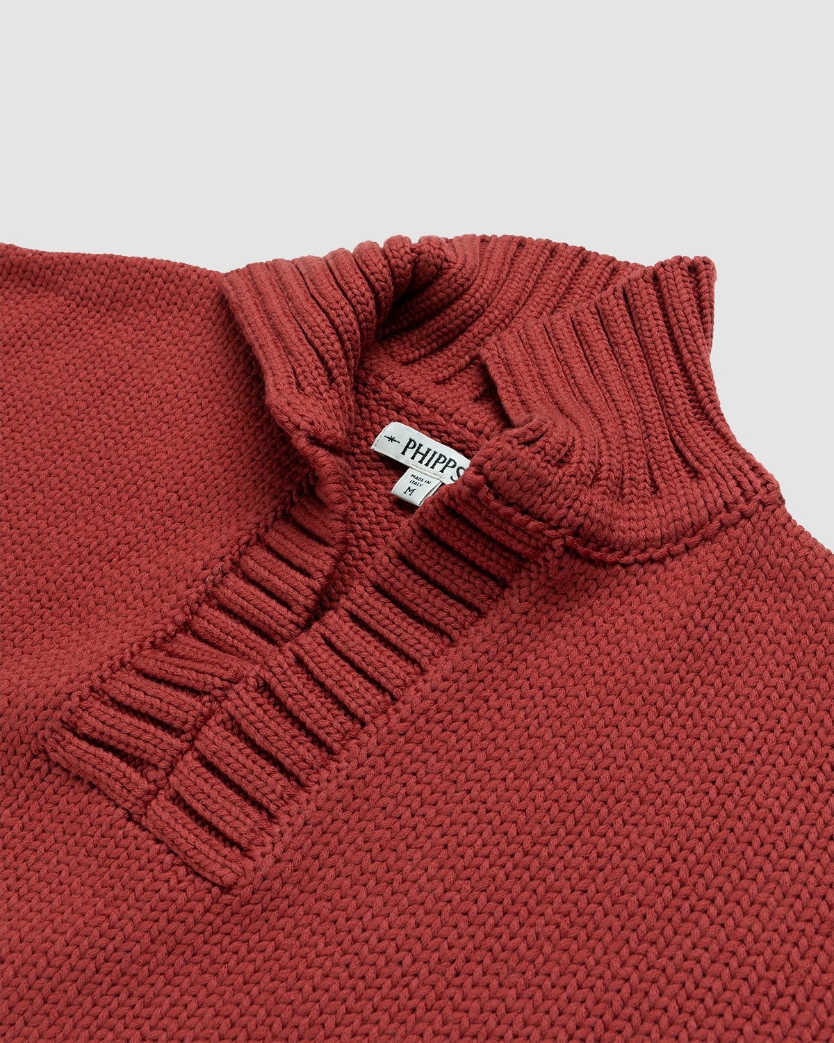 Phipps – Vareuse Sweater Rust - Shawlnecks - Red - Image 3