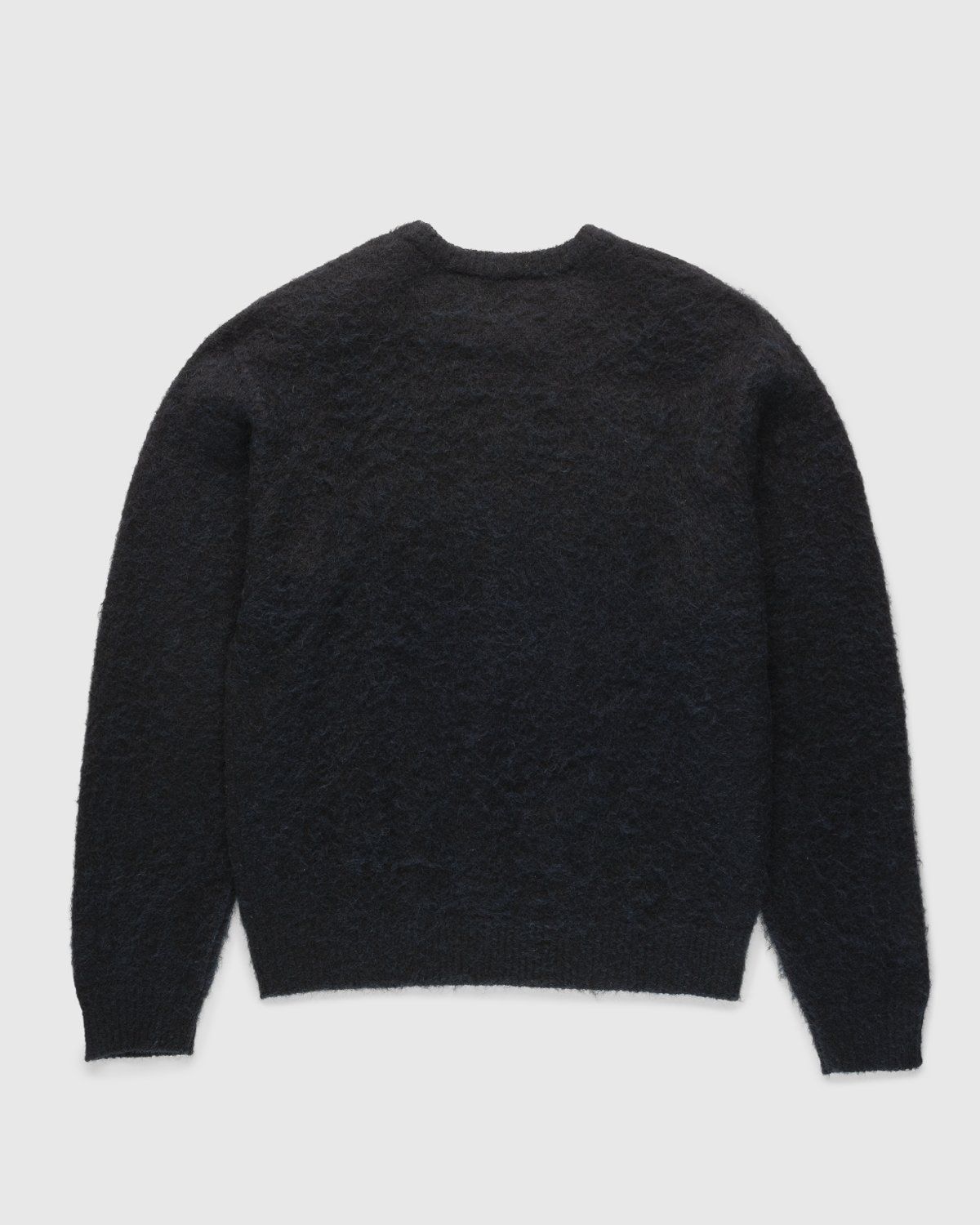 Highsnobiety – Mono Alpaca Sweater Black - Crewnecks - Black - Image 2