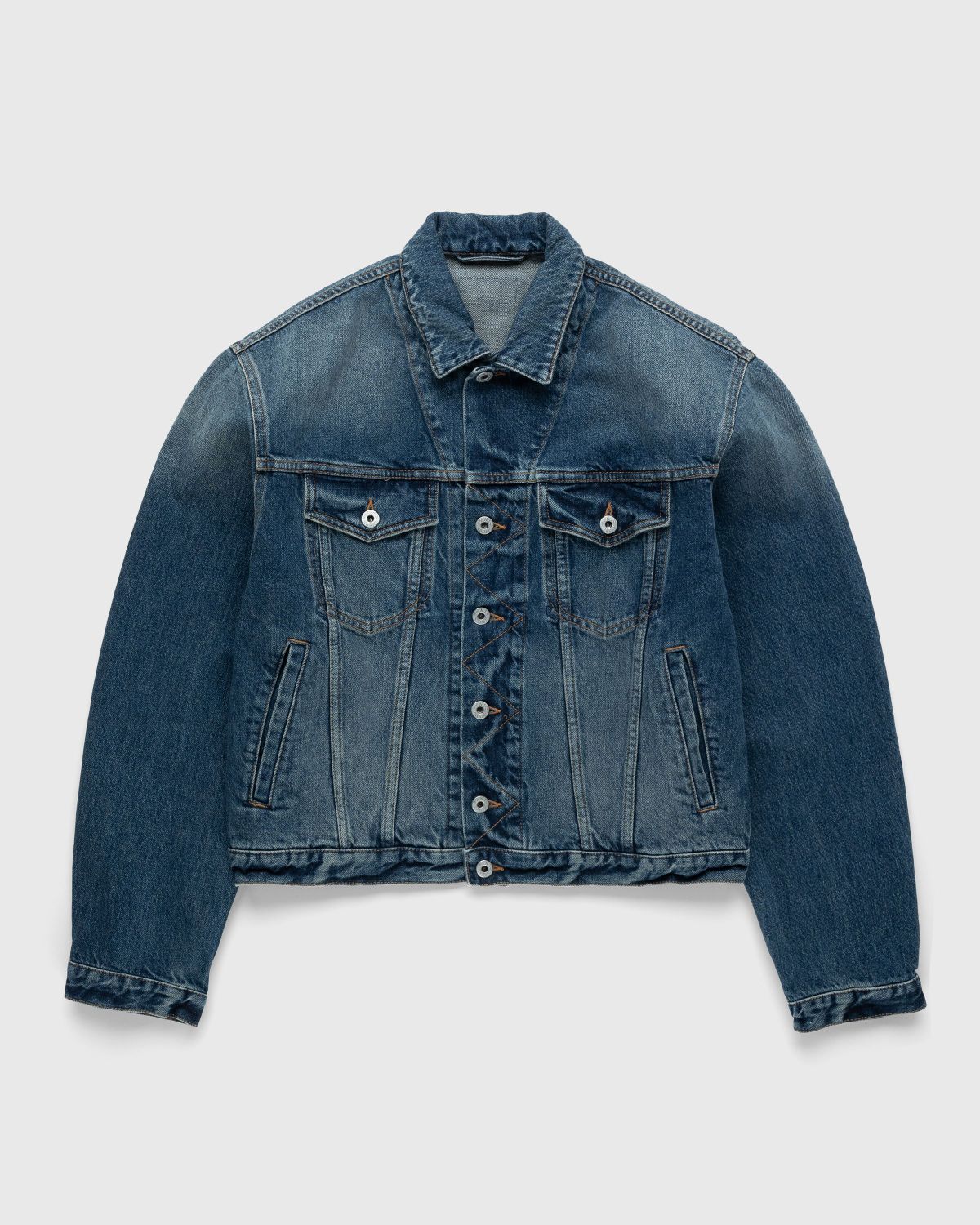 Kenzo – Denim Trucker Jacket - Outerwear - Blue - Image 1