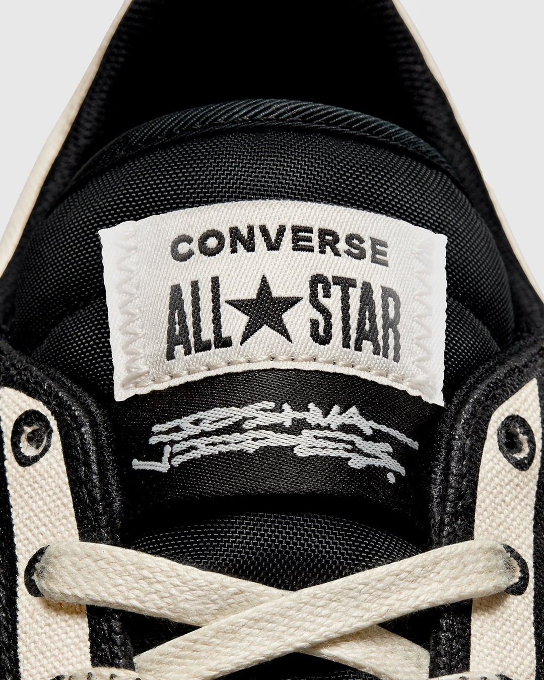 Converse x Joshua Vides – Pro Leather Ox Natural Ivory/Black/White - Low Top Sneakers - White - Image 7