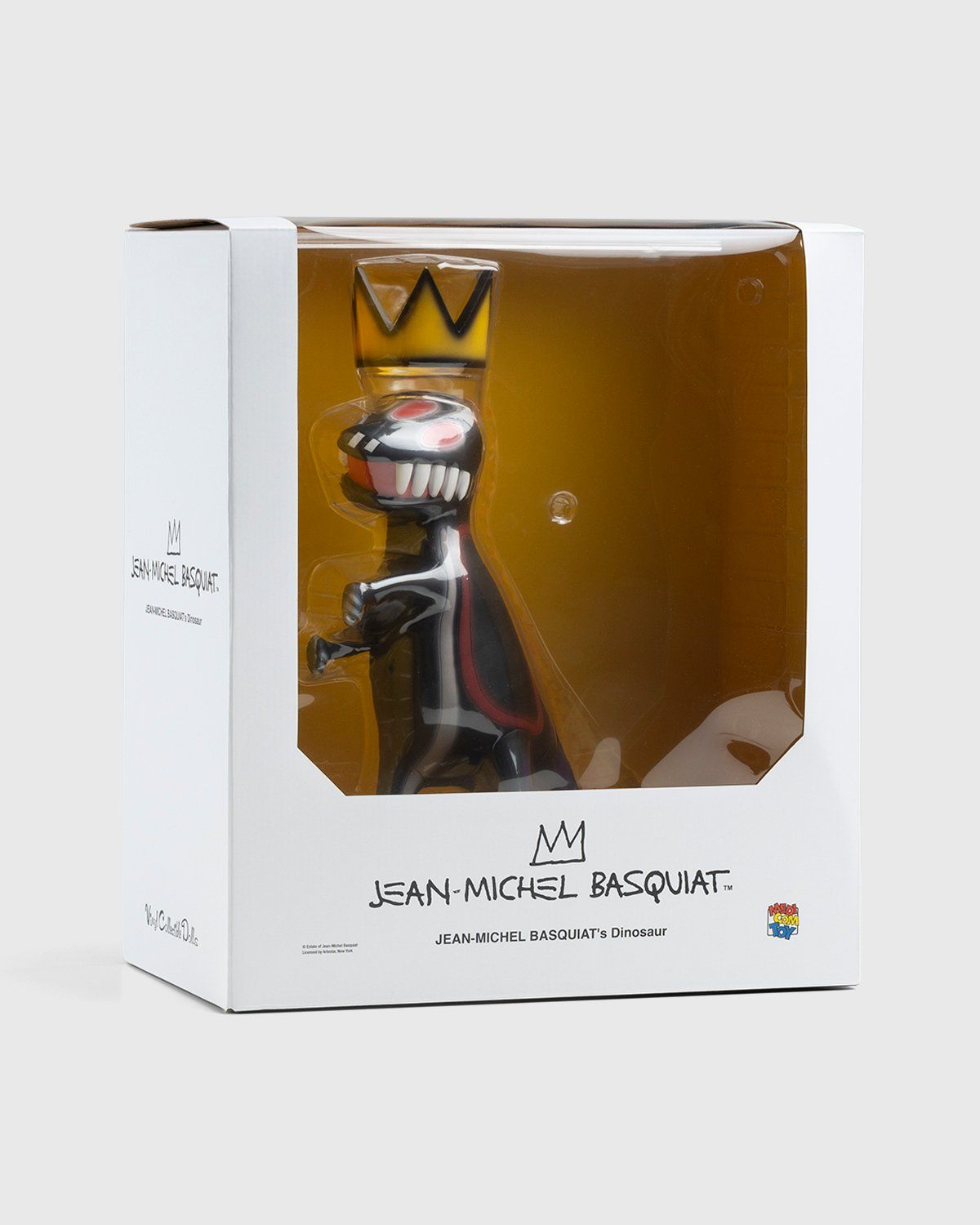 Medicom – VCD Jean-Michel Basquiat's Dinosaur Black  Highsnobiety Shop
