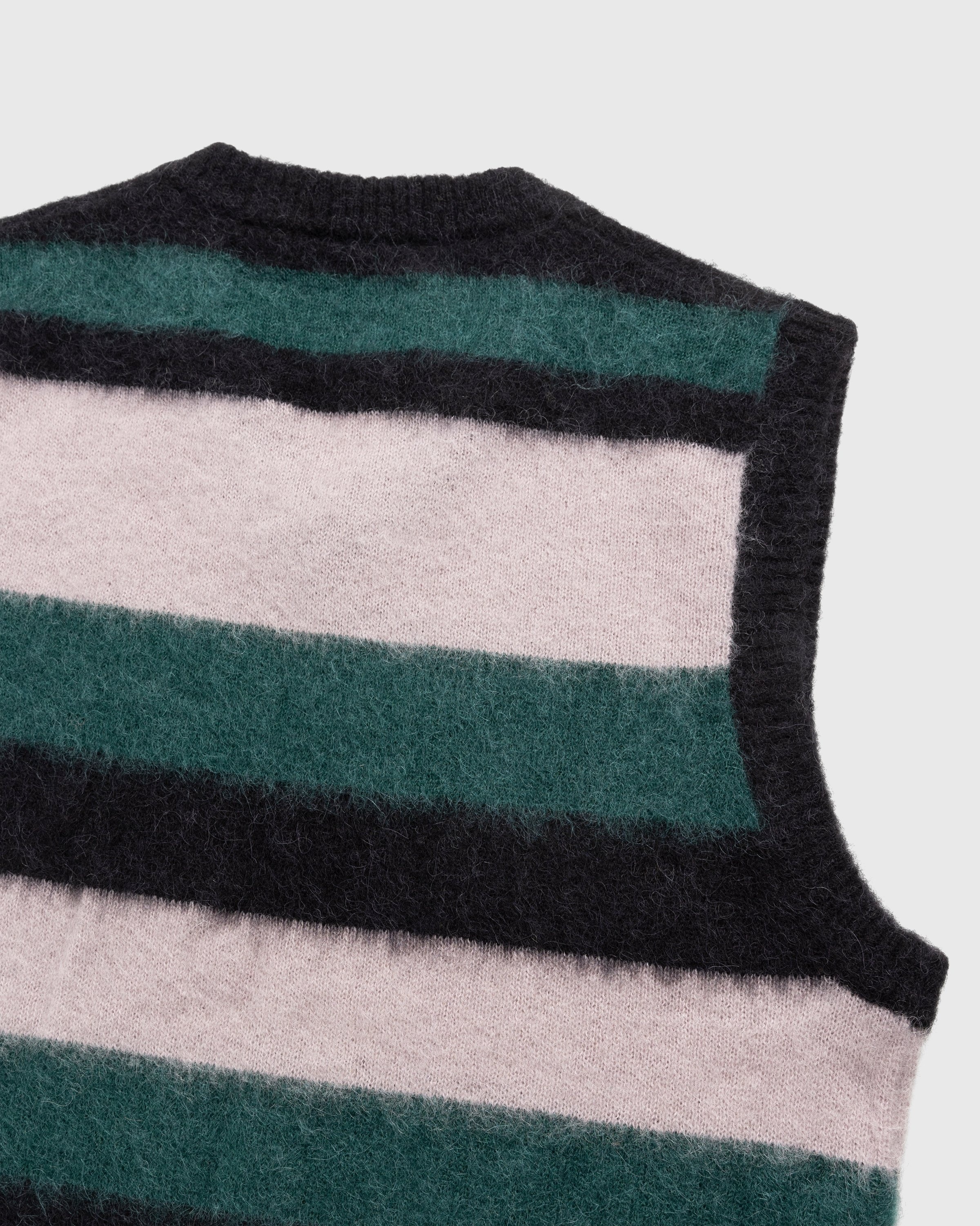Highsnobiety – Alpaca Gradient Sweater Vest Pink/Green - Knitwear - Multi - Image 6