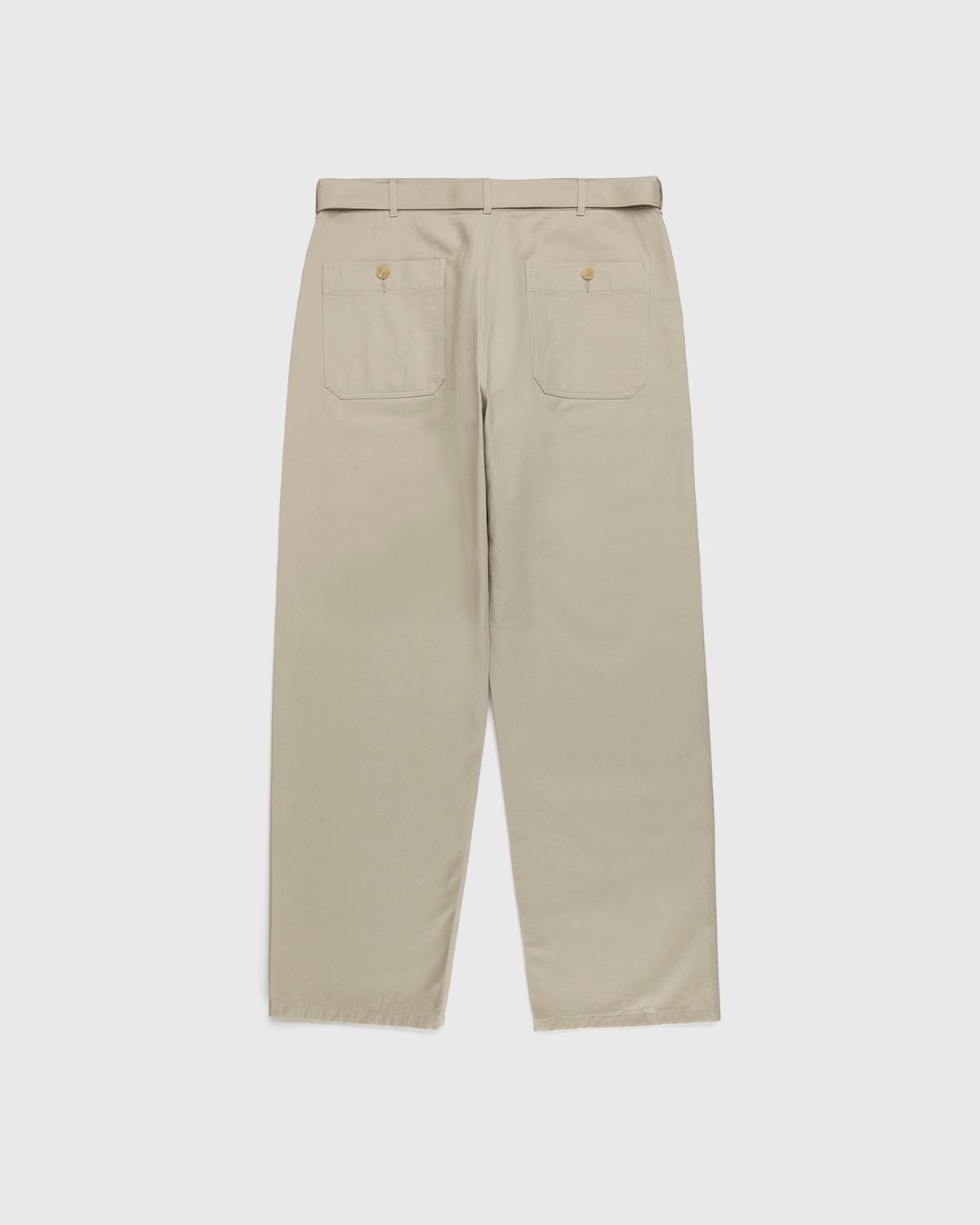 Auralee – Cotton Woven Pants Khaki | Highsnobiety Shop