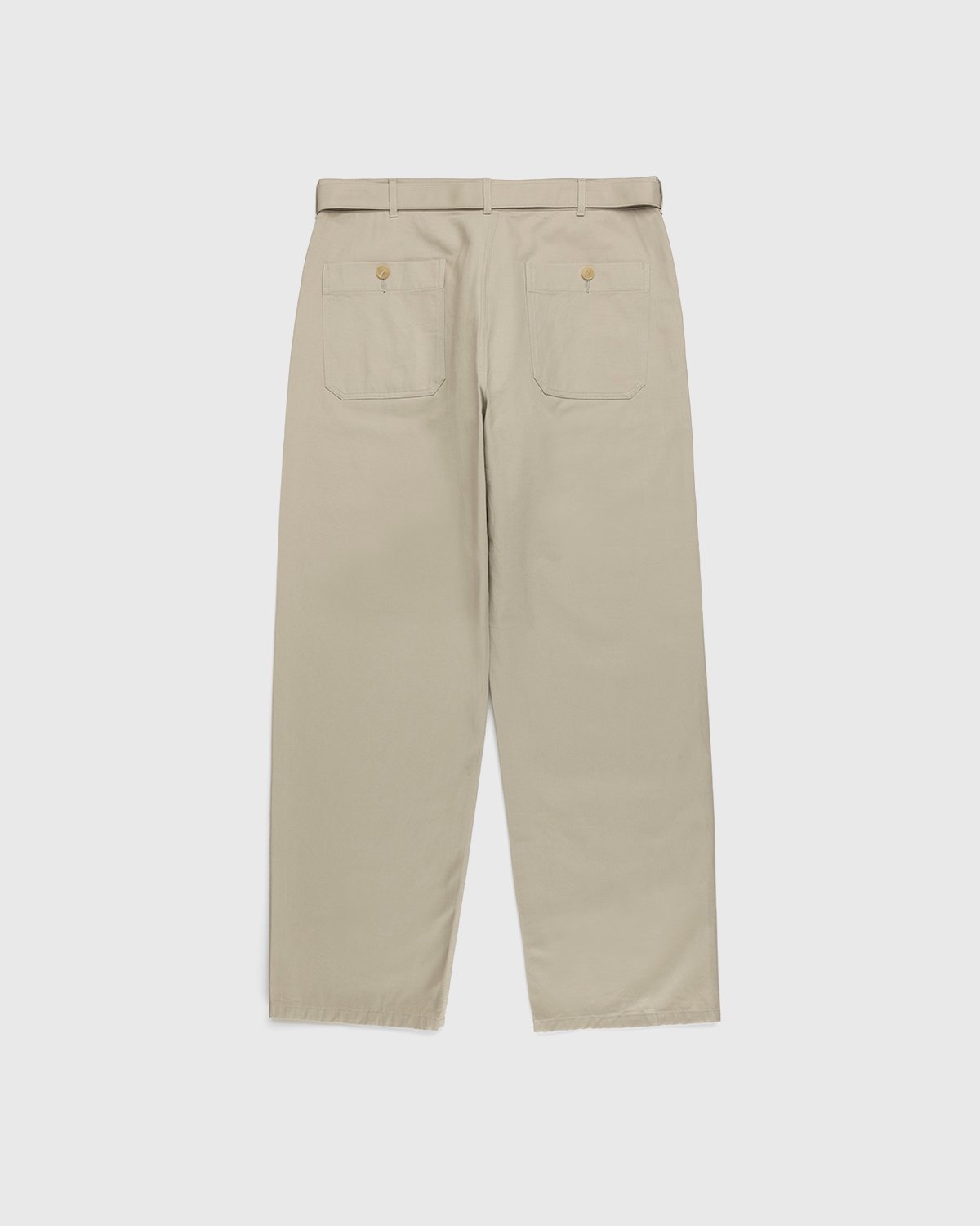 Auralee – Cotton Woven Pants Khaki | Highsnobiety Shop