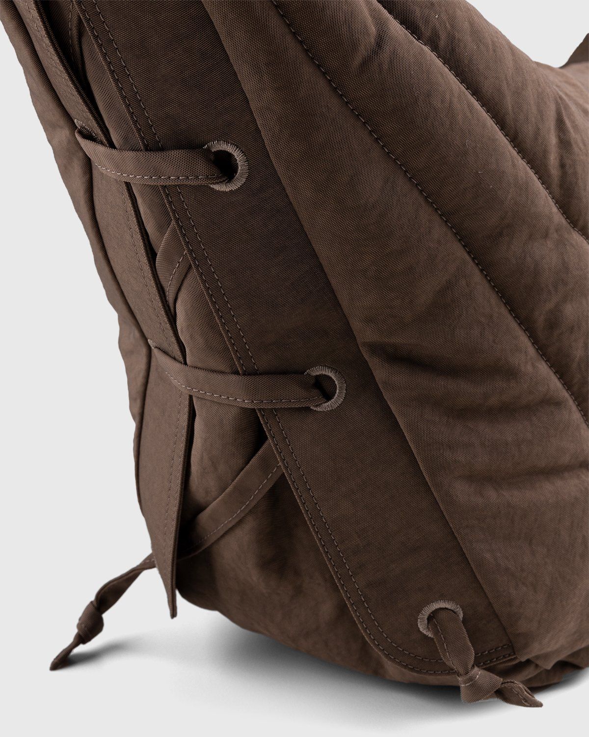 Lemaire – Soft Crossbody Bag Earth Brown - Bags - Brown - Image 3